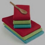 m. lynne designs waffle weave dishtowel