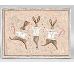 m. lynne designs joyful buns framed canvas