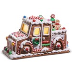 m. lynne designs lighted gingerbread truck