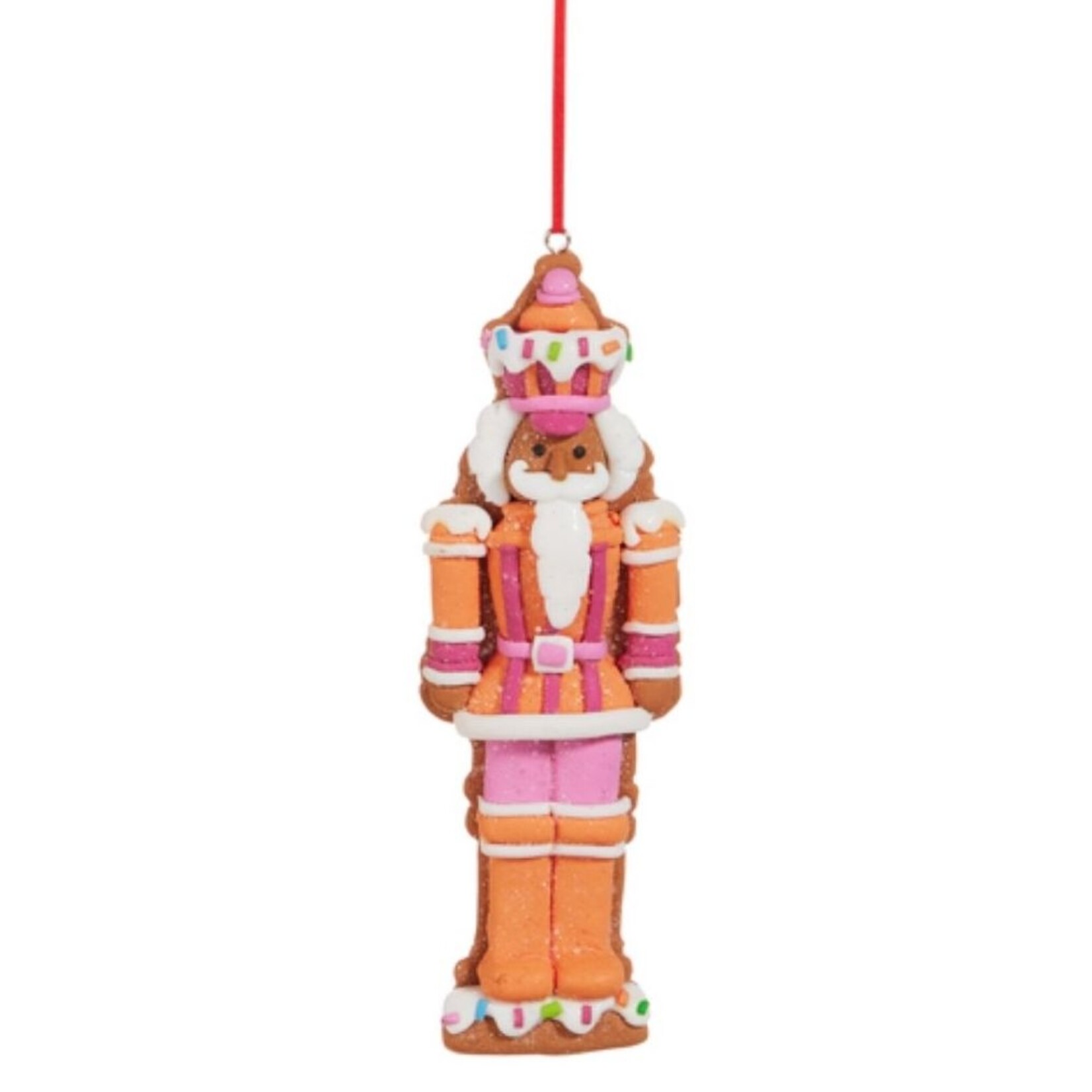 m. lynne designs colorful jolly nutcracker ornament