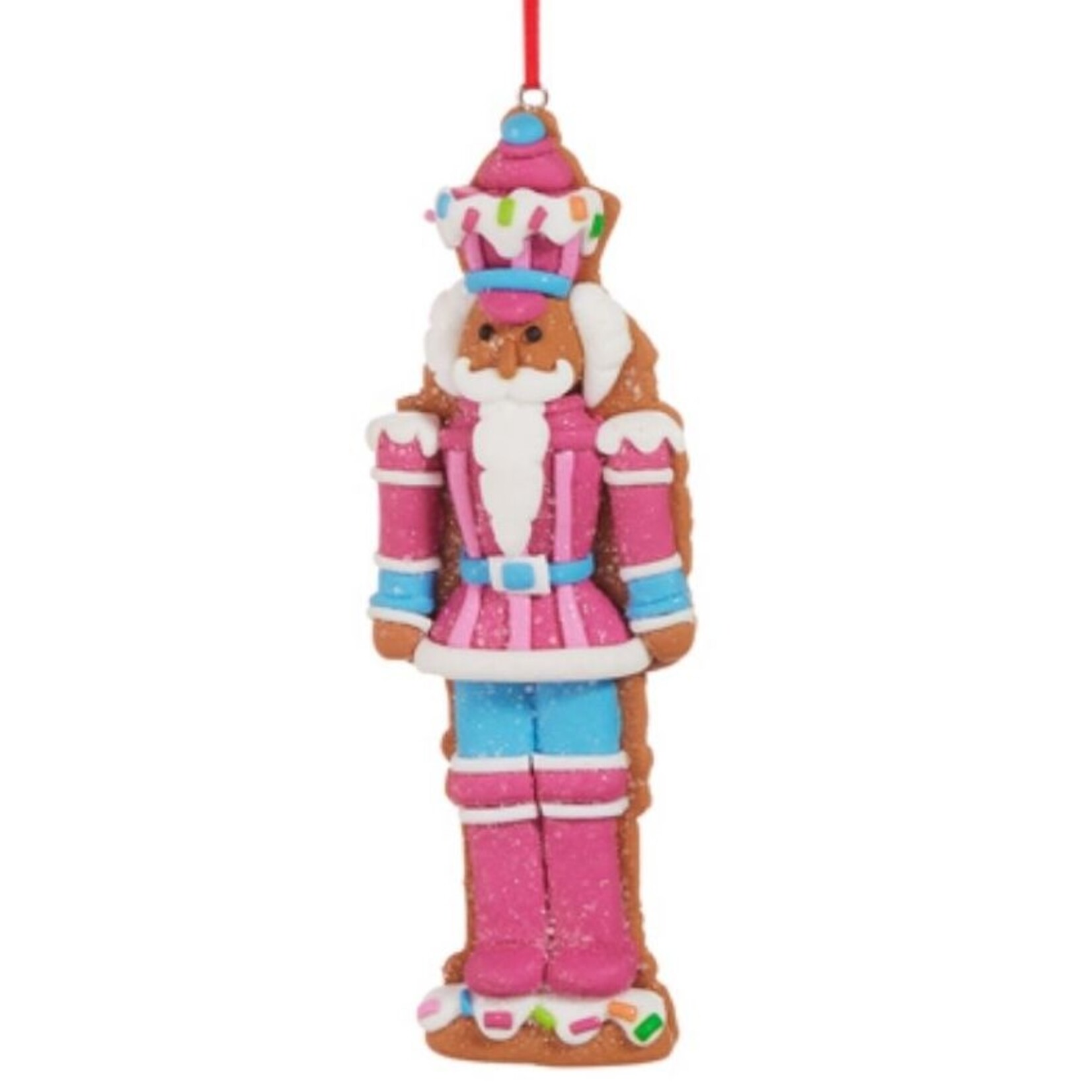 m. lynne designs colorful jolly nutcracker ornament
