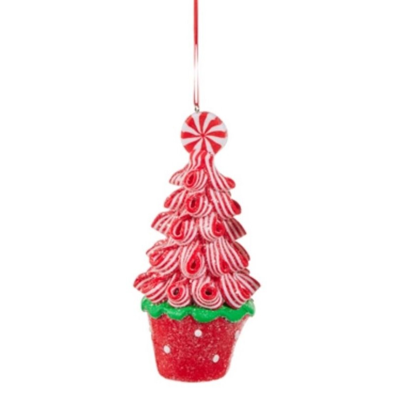 m. lynne designs ribbon candy tree ornament