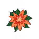 happy everything poinsettia big attachment