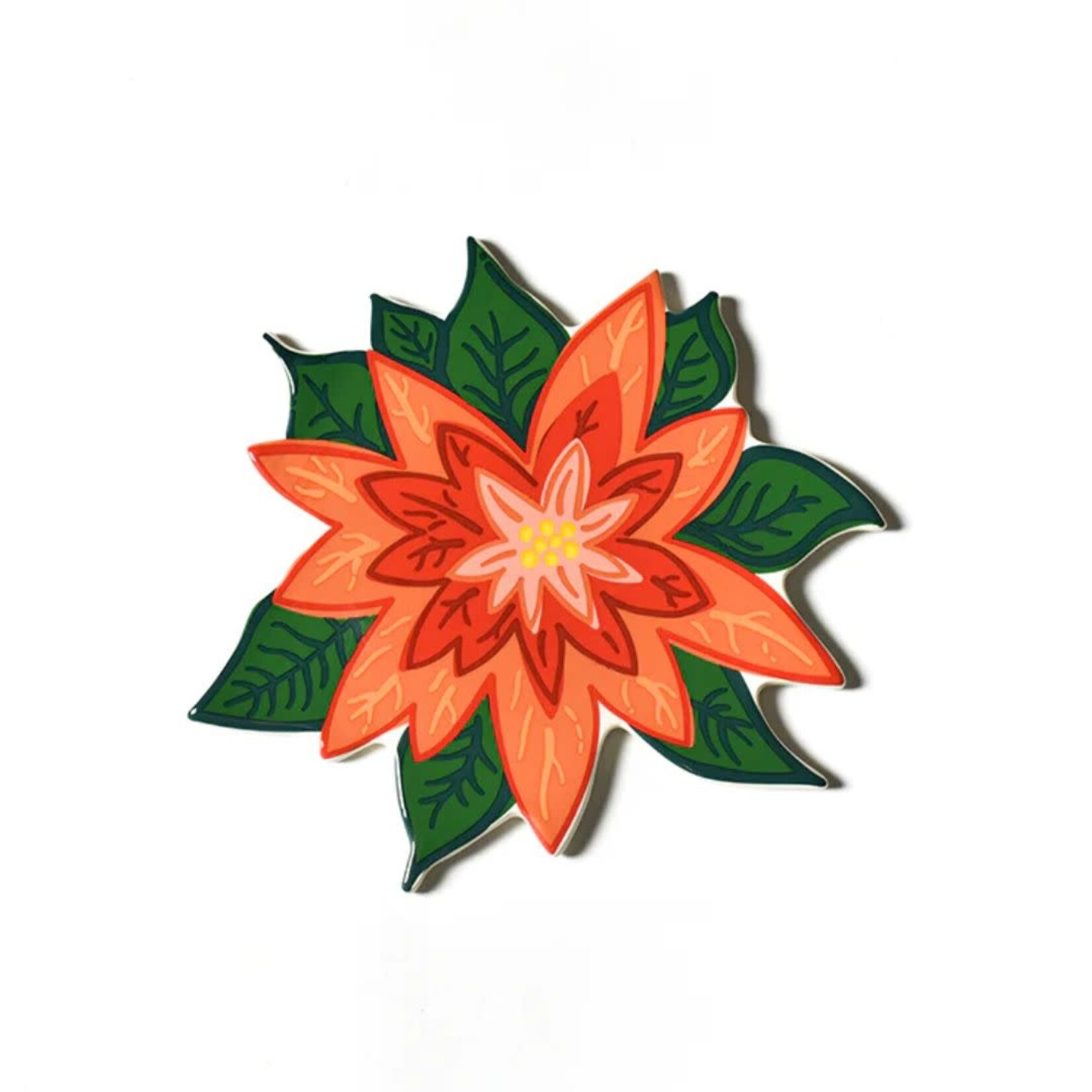 happy everything poinsettia mini attachment