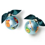 coton colors camp glass ornament