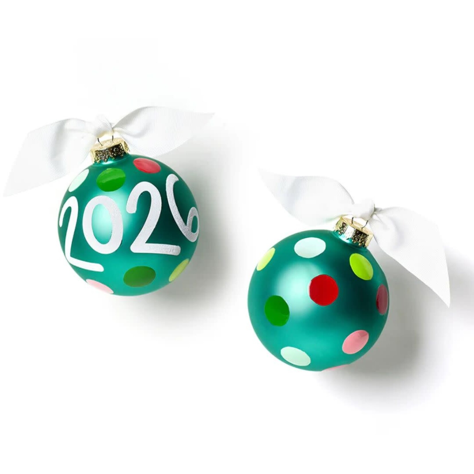 coton colors 2026 glass ornament
