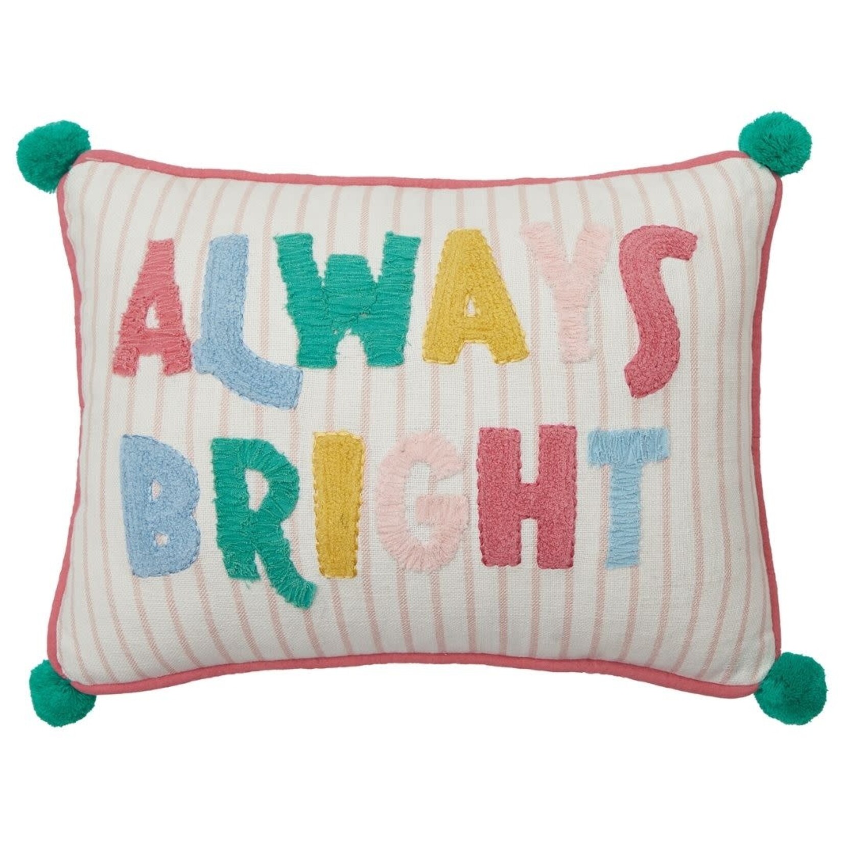 m. lynne designs holiday brights tree pillow