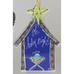 m. lynne designs acrylic manger cutout ornament