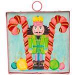 the round top collection merry & bright nutcracker charm