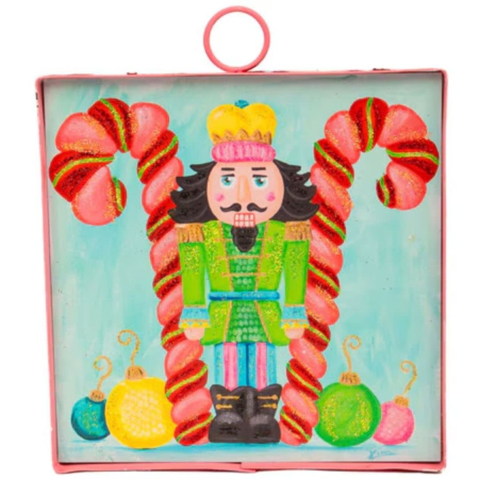 the round top collection merry & bright nutcracker charm
