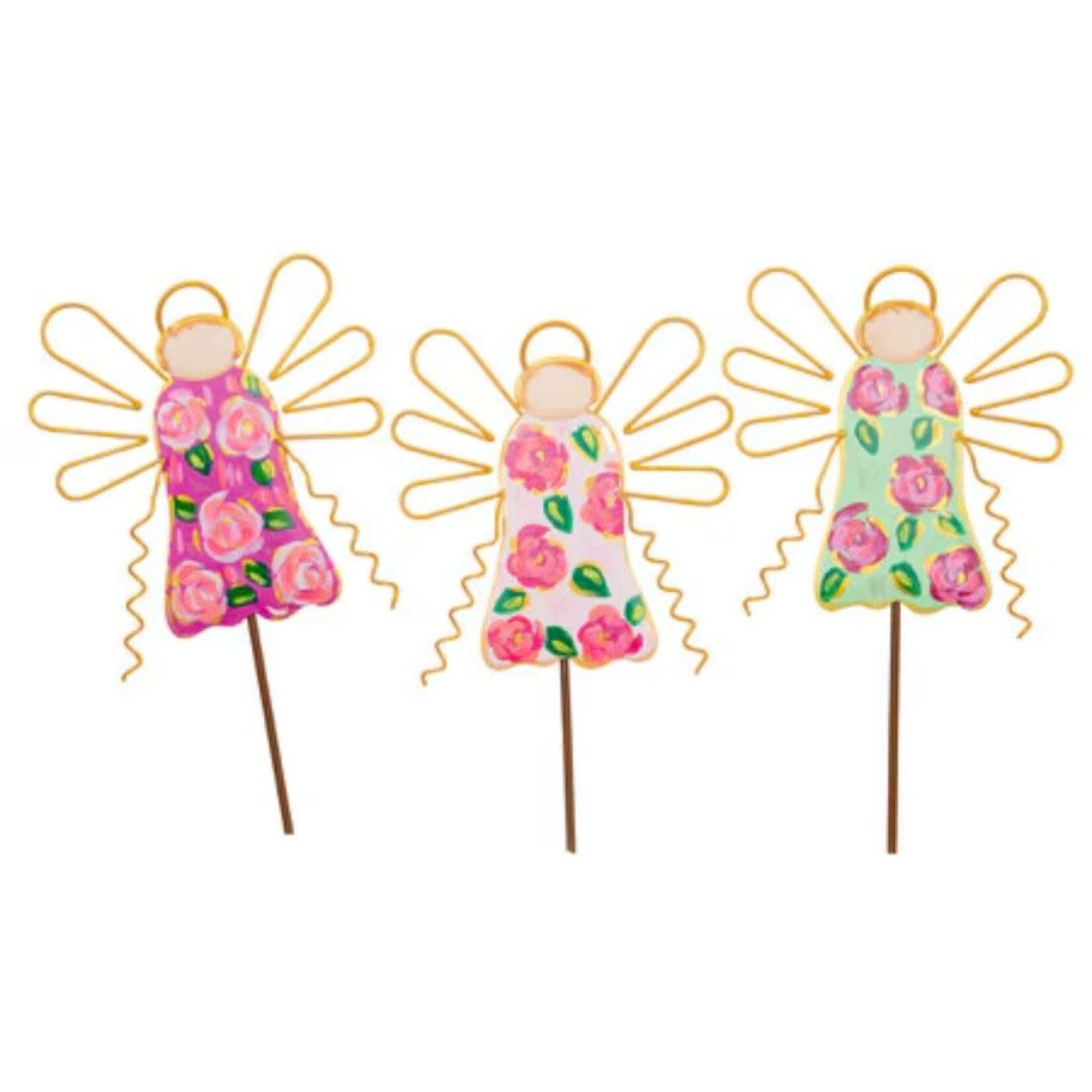 the round top collection fanciful angel stake