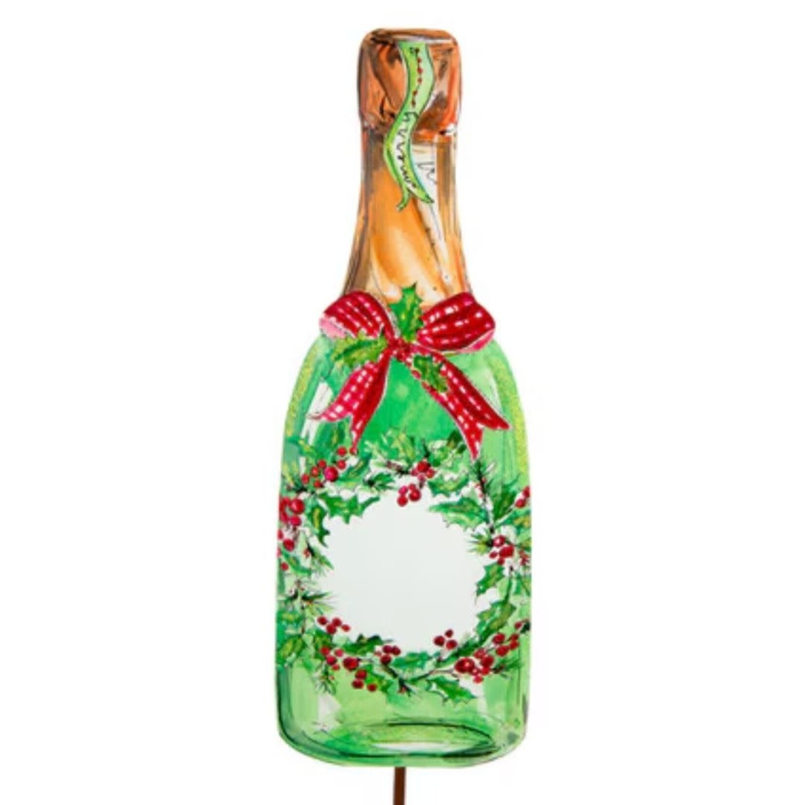 the round top collection champagne bottle stake