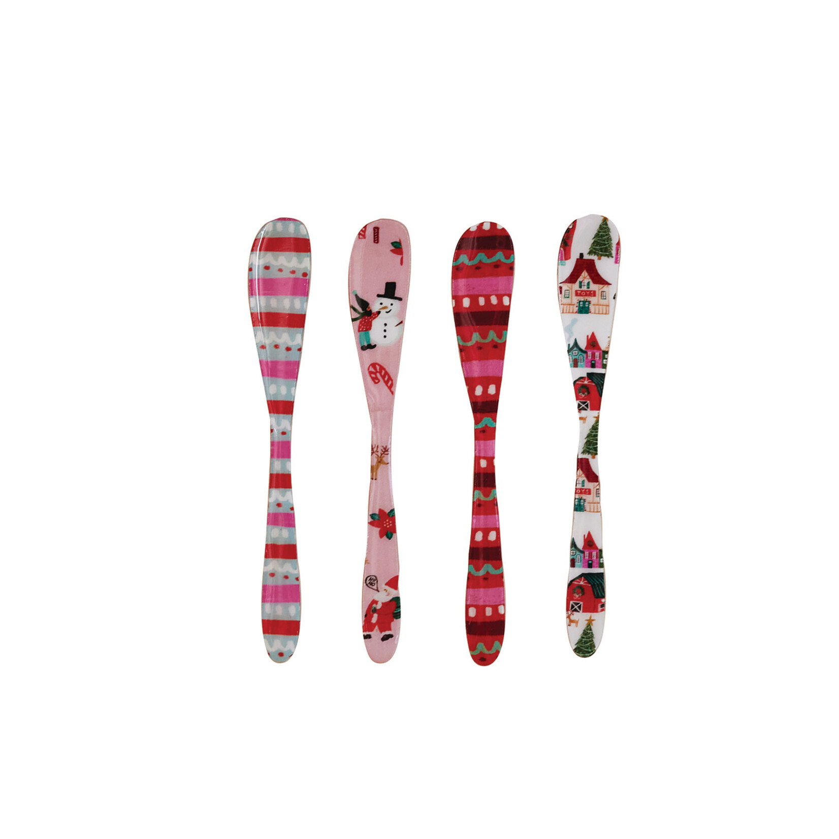 m. lynne designs whimsy christmas canape knife