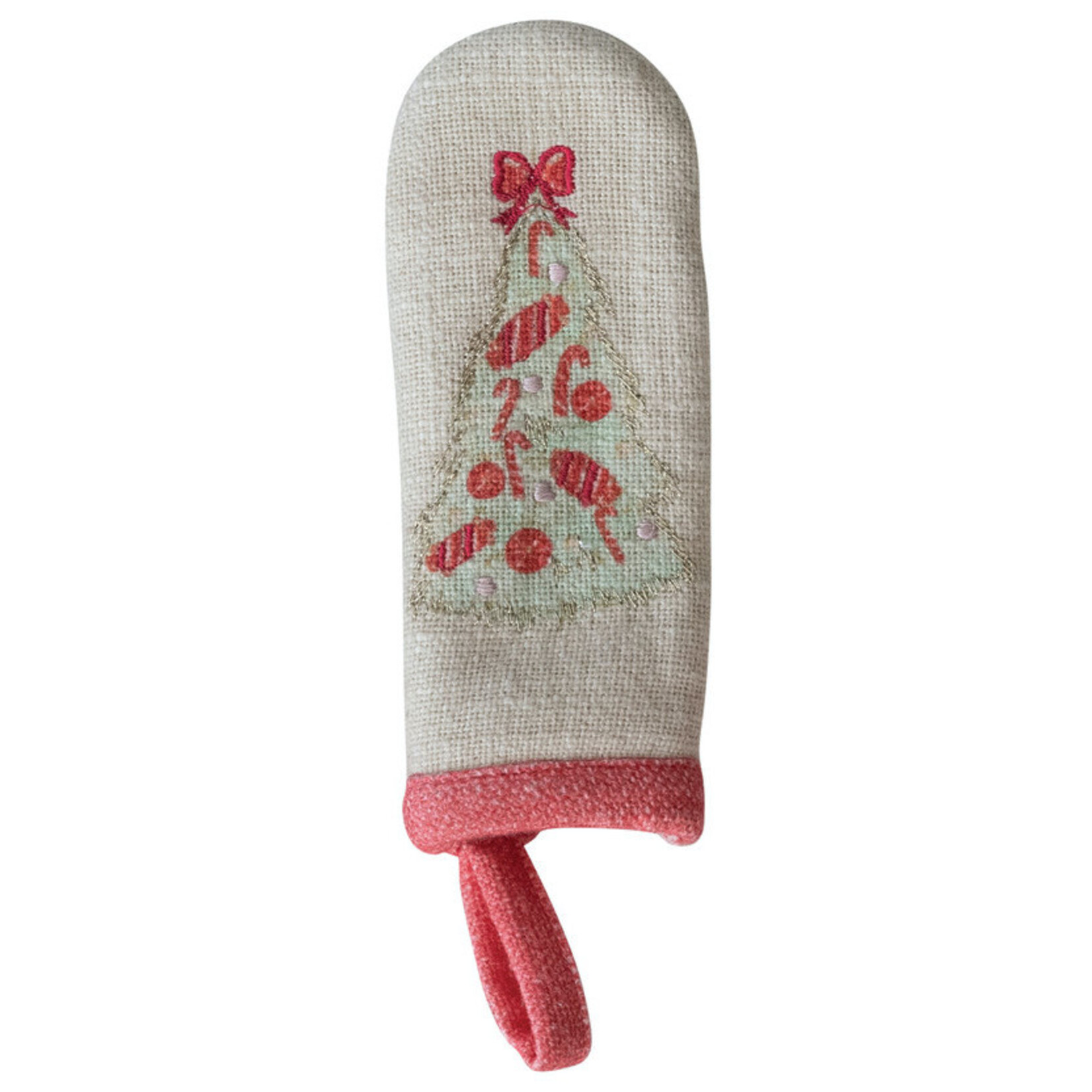 m. lynne designs embroidered tree pot handle cover