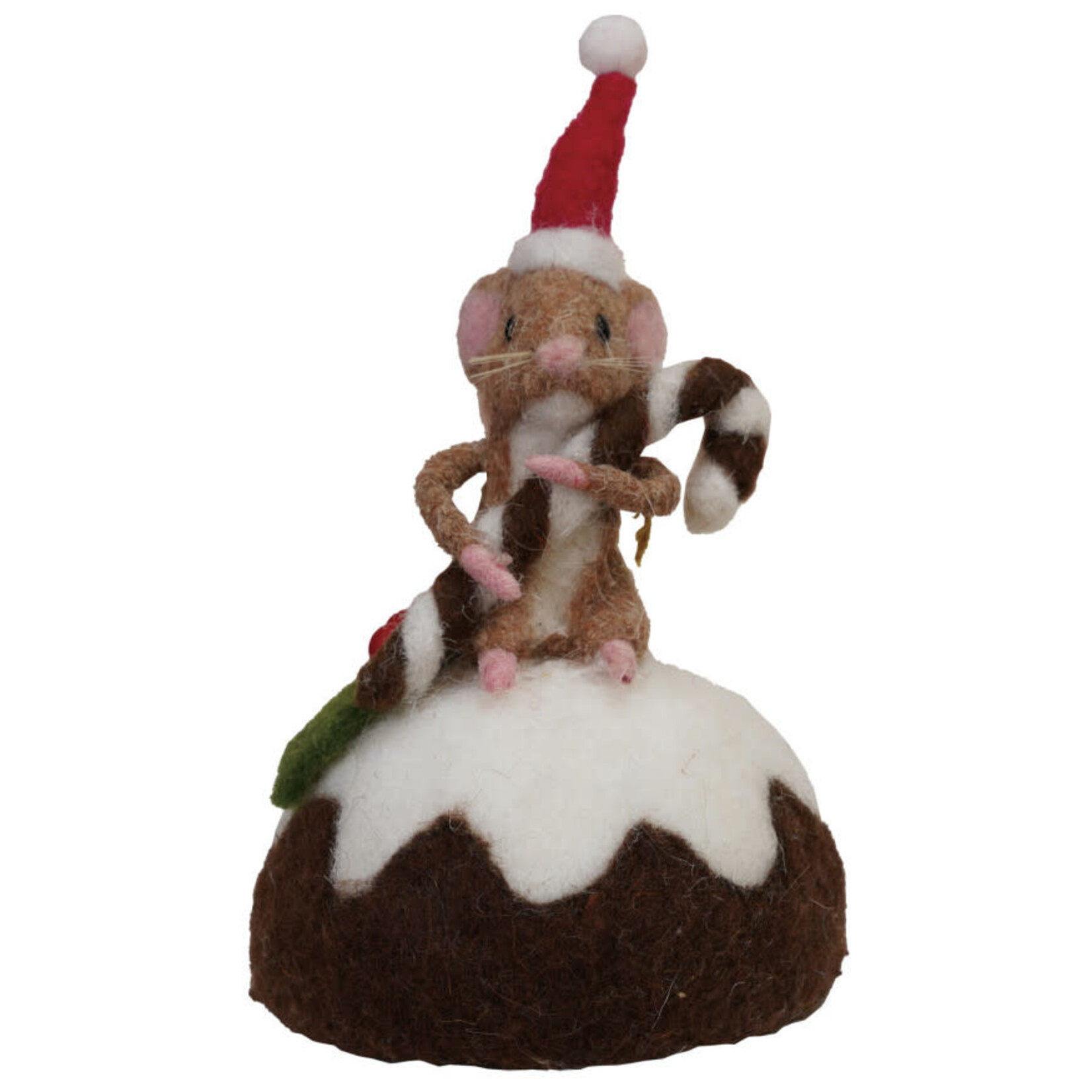 m. lynne designs felt mouse on cake