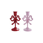 m. lynne designs cast iron bow taper holder