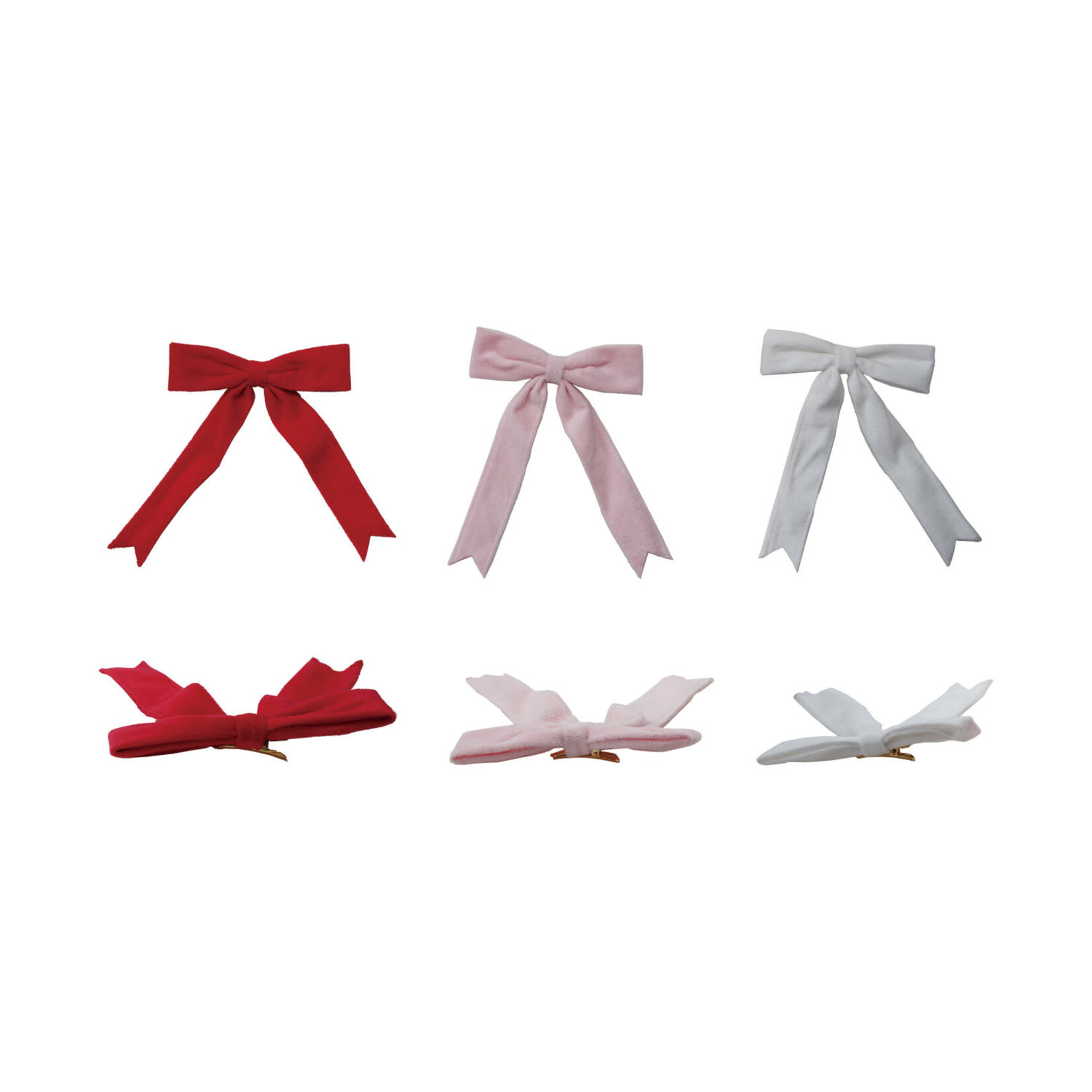 m. lynne designs velvet bow tree clip on