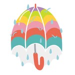 happy everything drip drop umbrella mini attachment