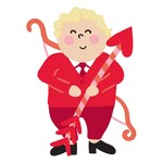 happy everything suited cupid mini attachment