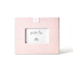 happy everything pink small dot rectangle mini frame