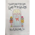 m. lynne designs wichita falls nutcracker tea towel