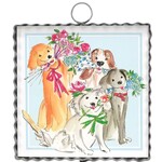 the round top collection mother's day pups charm