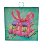 the round top collection kross books & bow charm