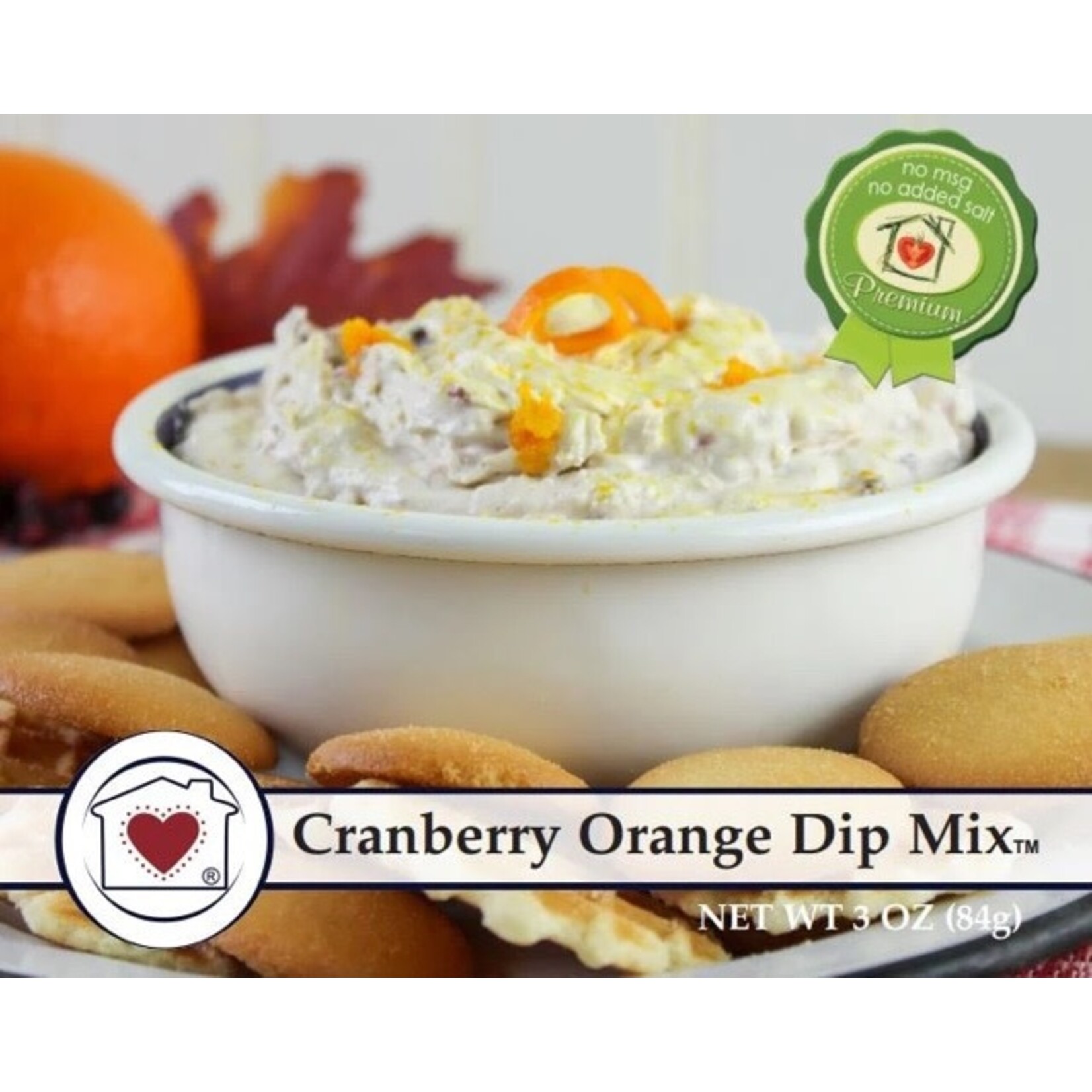 m. lynne designs cranberry orange dip