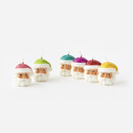 m. lynne designs santa head candle