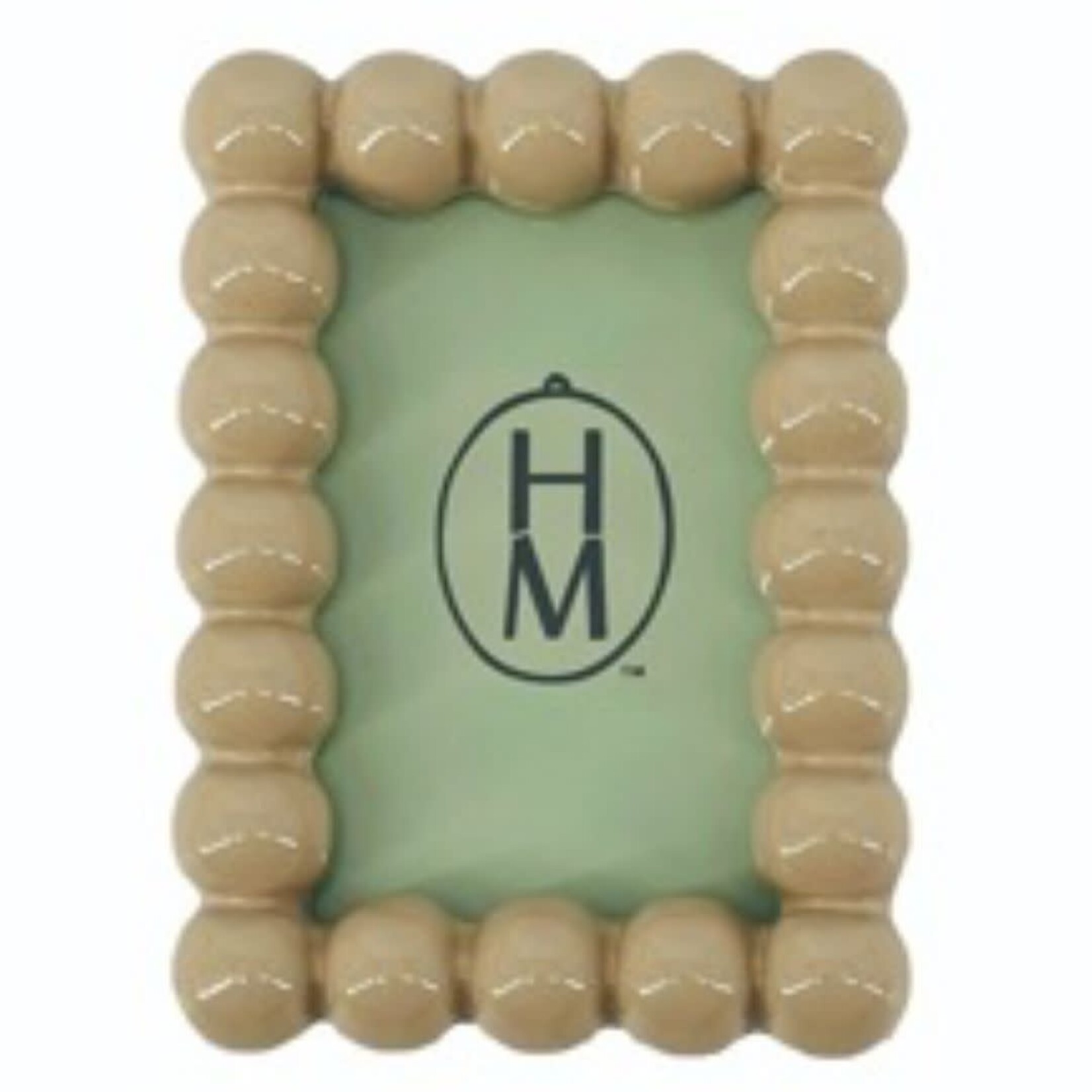 beaded magnet picture frame