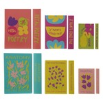 m. lynne designs colorful canvas storage book box