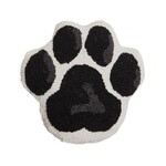 m. lynne designs shaped dog paw hook pillow