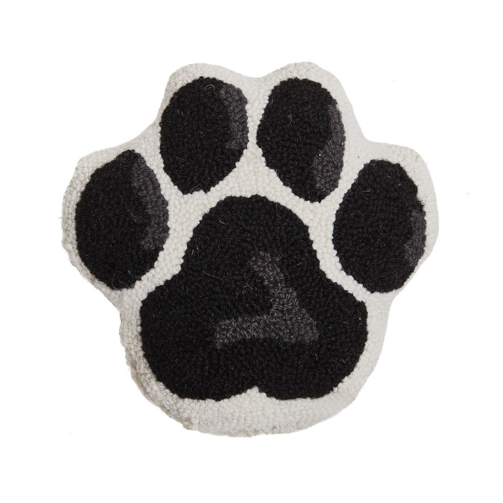 m. lynne designs shaped dog paw hook pillow