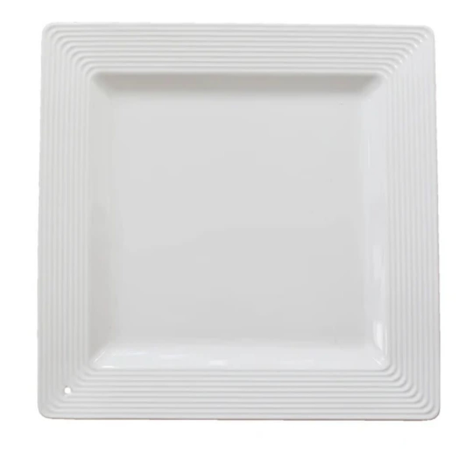 nora fleming pinstripes square platter
