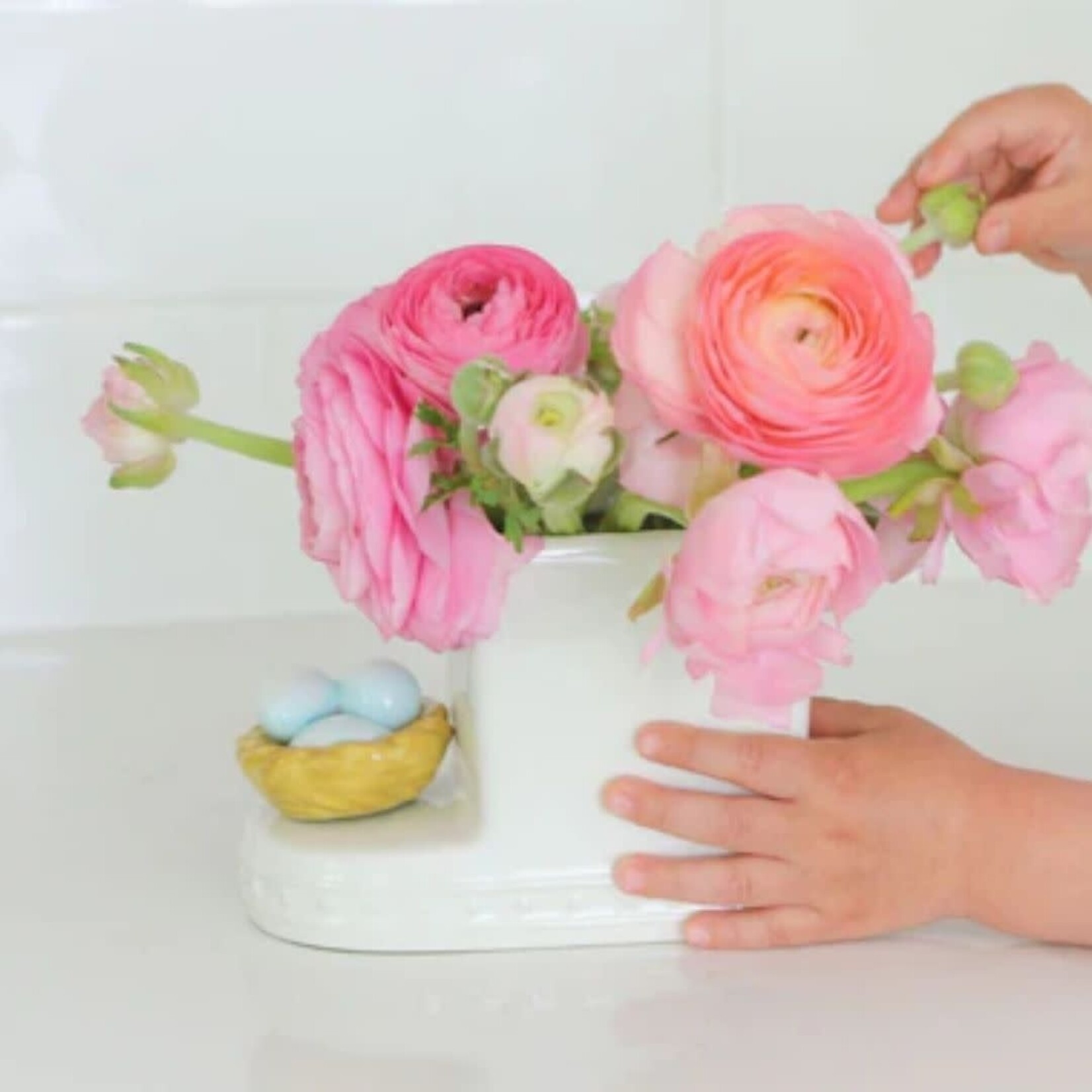 nora fleming robin's egg blue mini