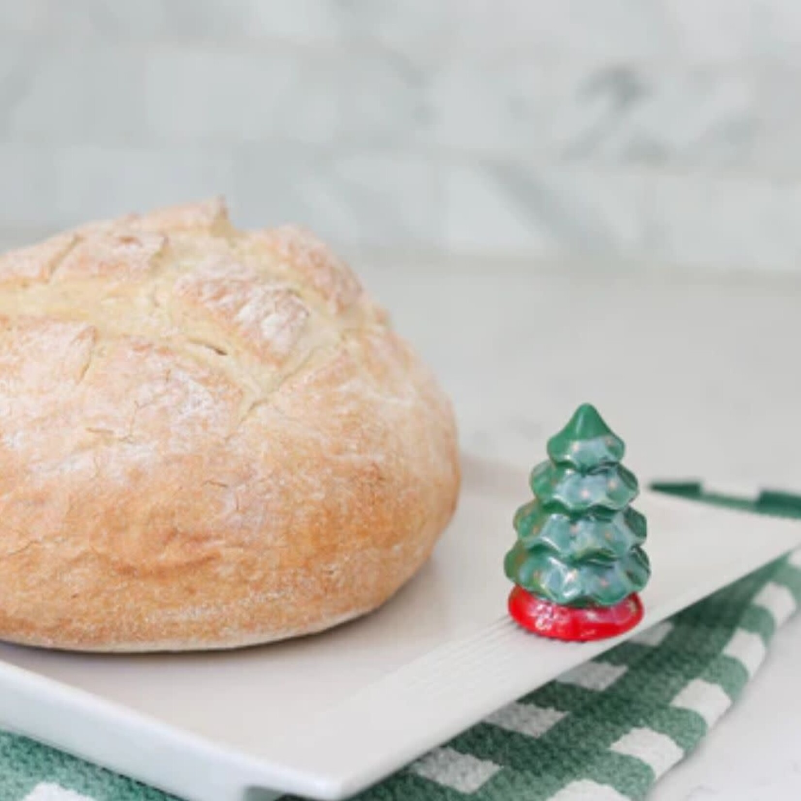 nora fleming rectangle pinstripes platter