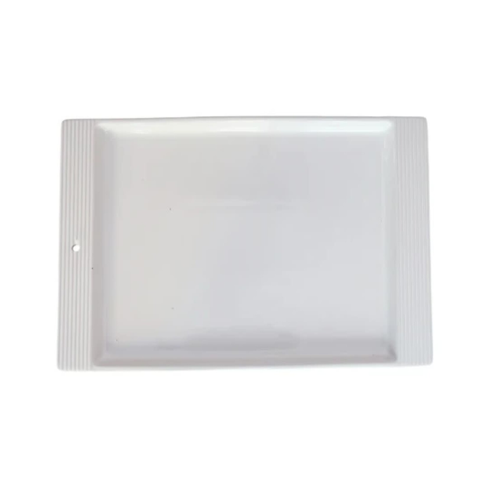 nora fleming rectangle pinstripes platter