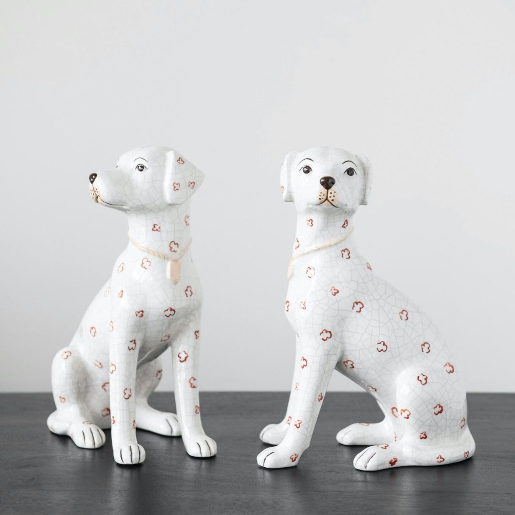 m. lynne designs Ceramic Replica Staffordshire Dog with Crackle