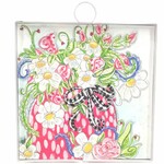 the round top collection spring flowers charm