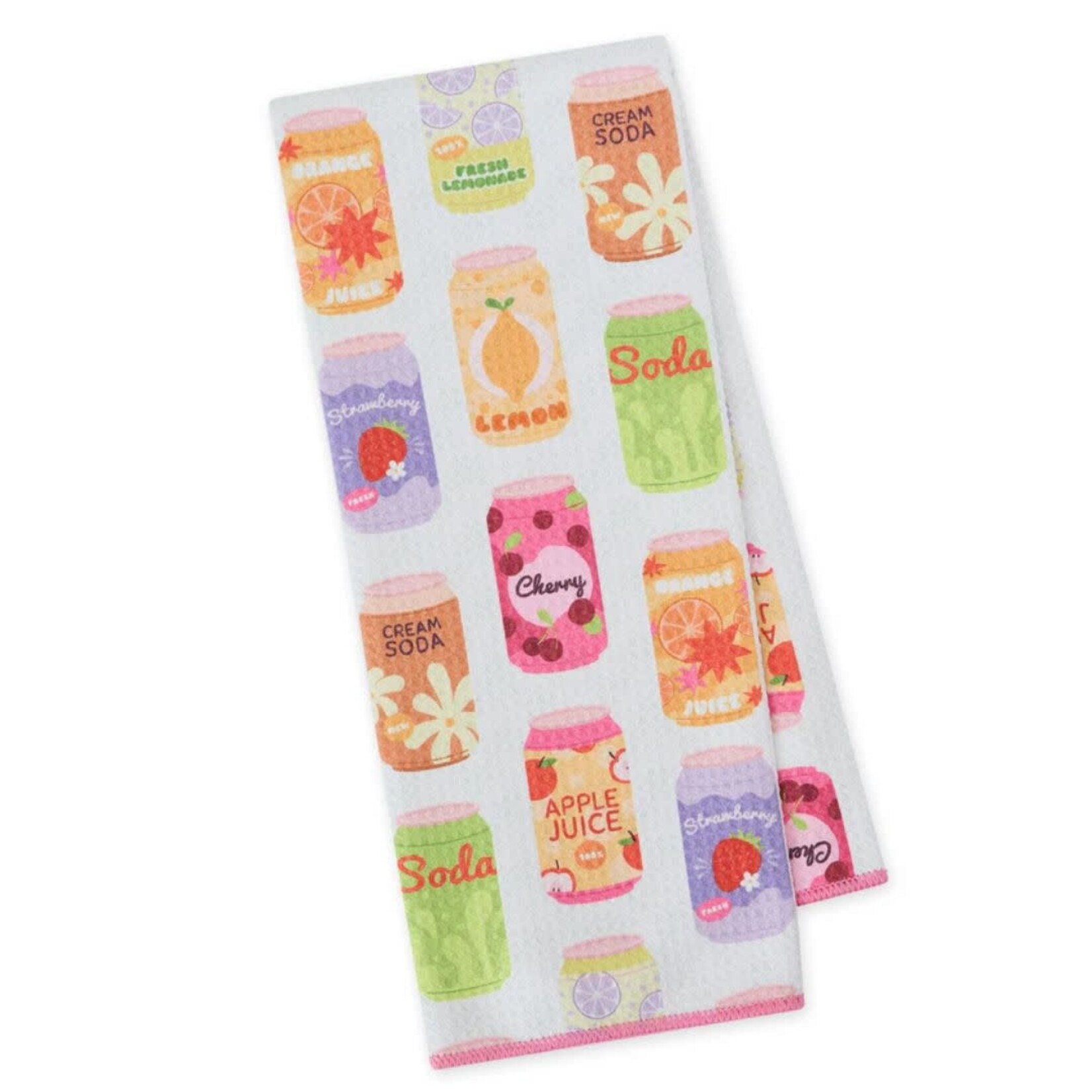 m. lynne designs soda pop microfiber dishtowel