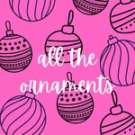 all the ornaments