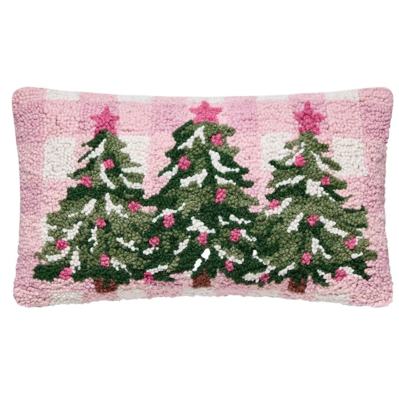 m. lynne designs whimsy christmas tree hook pillow