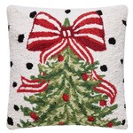 m. lynne designs polka dot tree hook pillow