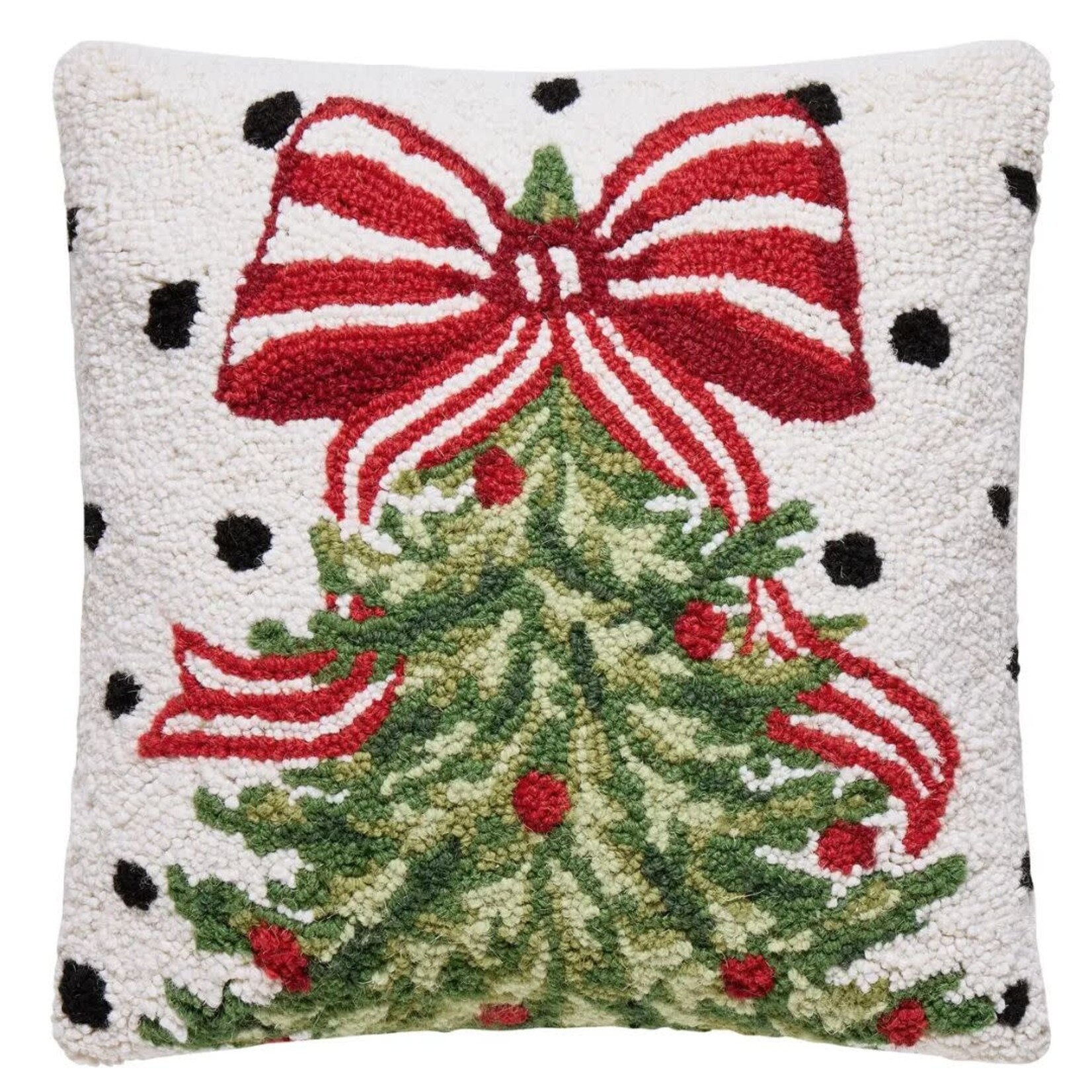 m. lynne designs polka dot tree hook pillow