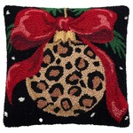 m. lynne designs leopard ornament hook pillow