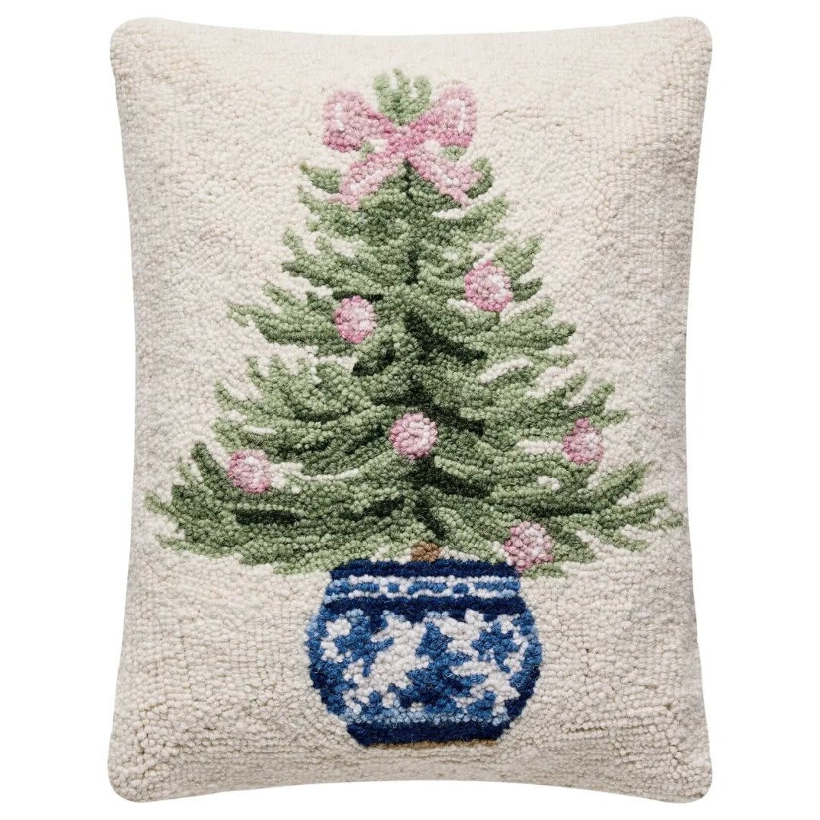m. lynne designs potted tree hook pillow