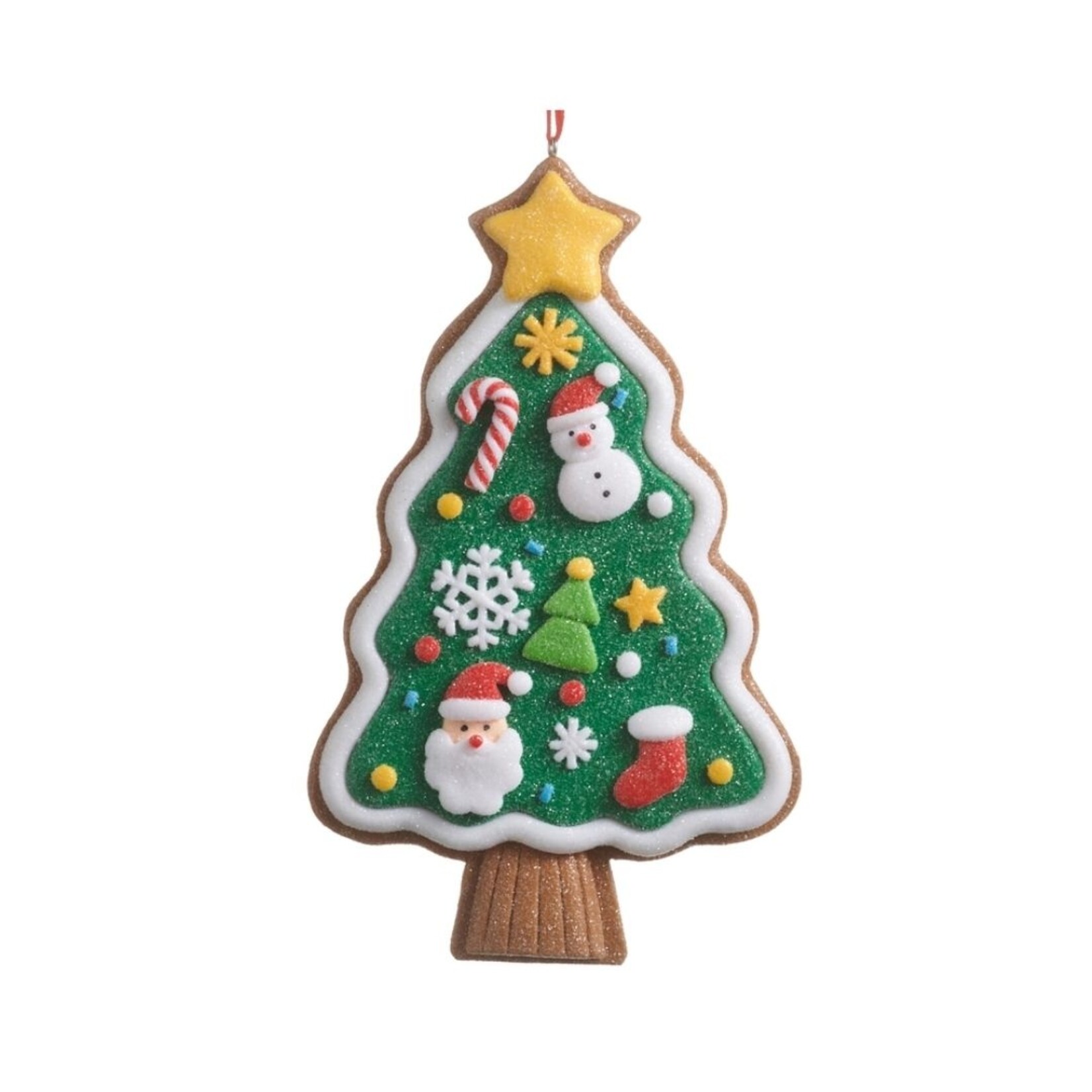 m. lynne designs gingerbread cookie tree ornament
