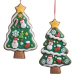 m. lynne designs gingerbread cookie tree ornament