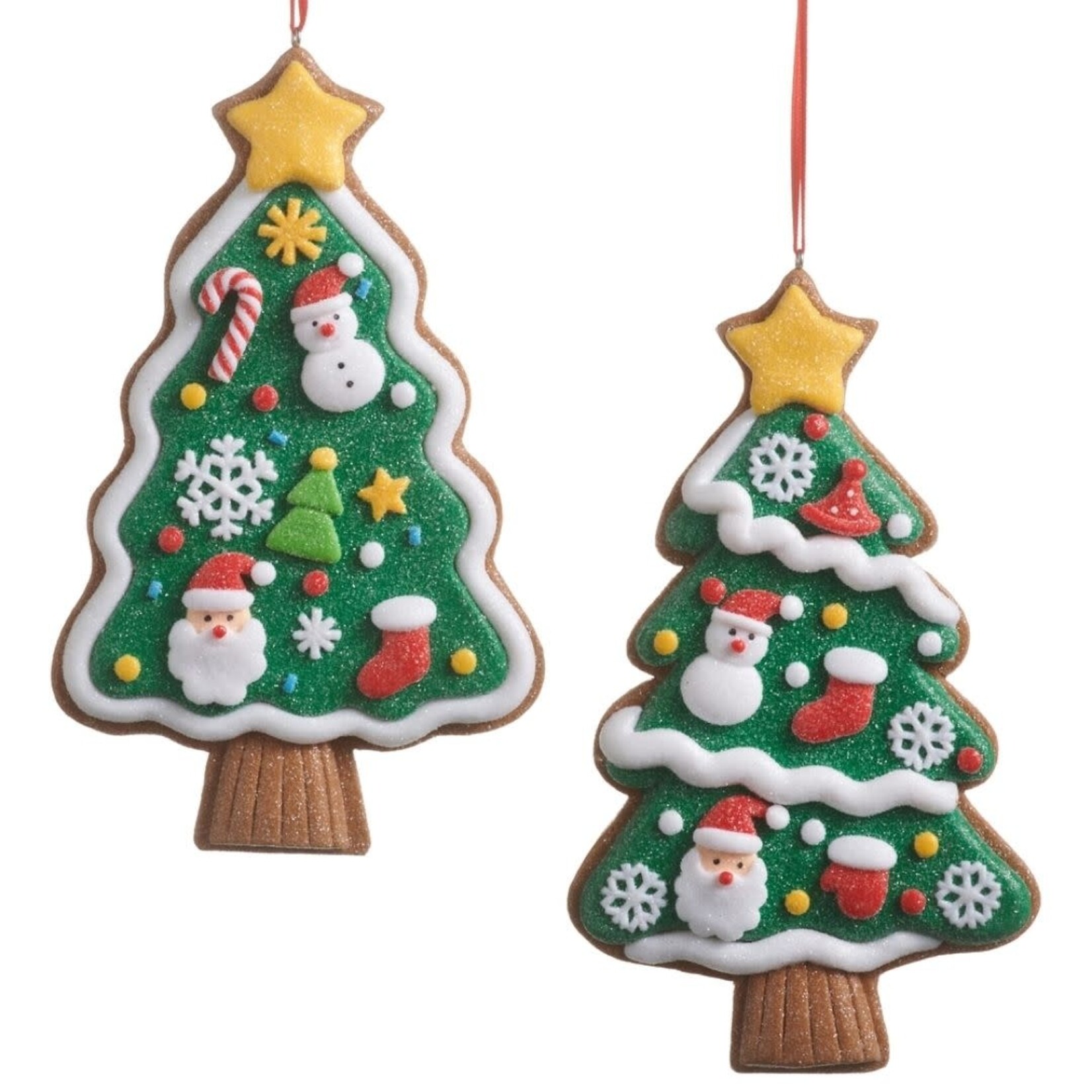 m. lynne designs gingerbread cookie tree ornament