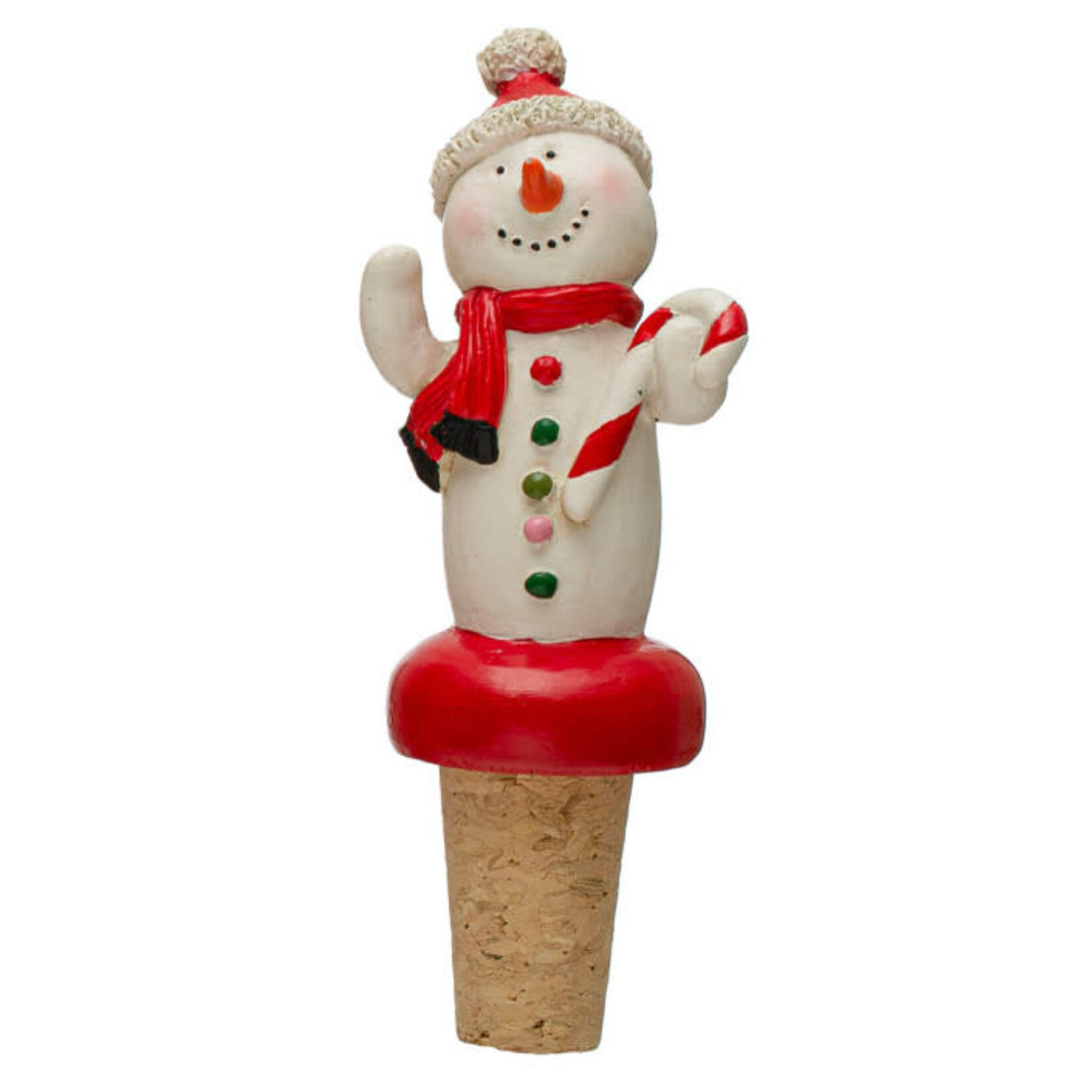 m. lynne designs christmas bottle stopper